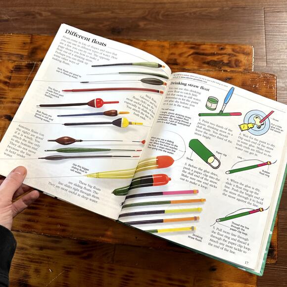 Vintage 2004 Usborne Starting Fishing With Internet Links Hardcover Book - Picture 6 of 9